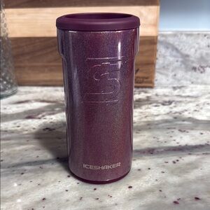 NEW! IceShaker skim can koozie Purple shimmer